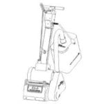 Manual Clarke FA-8 HDTR Floor Abrader